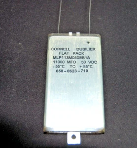 MLP113M050EB1A Cornell Dubilier CAP ALUM 11000UF 20% 50V FLATPCK (1 STCK) - Bild 1 von 2