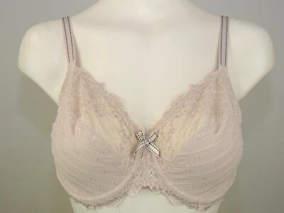 Chantelle 3281# Rive Gauche Side Support Unlined Underwire Bra US Size 40 DD - Image 1 of 4