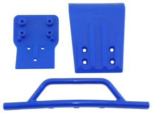 Traxxas Slash 4x4 Blue Front Bumper/Skidplate by RPM 80025 - Picture 1 of 1