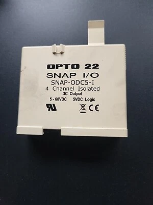 OPTO 22 Snap I/O Snap-ODC5-1- 4Channel Isolated DC Output - Image 1 of 3