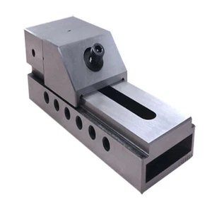 2'' L x 5-1/2''W Screwless Toolmaker Grinding Ground Vise .0002 Steel Tool Vise - Picture 1 of 4