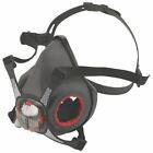 JSPForce 8 Medium Half Mask, P3 Press to Check Twin Filters Sold Separately