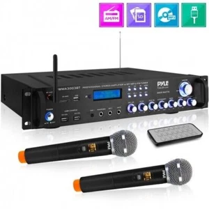 Récepteur stéréo multicanal Pyle Bluetooth, système de préamplificateur, 3000 W - Photo 1/8