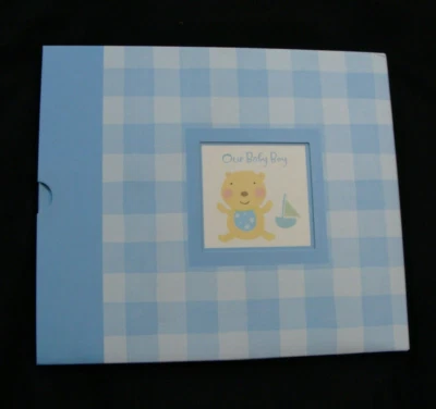 Hallmark "Our Baby Boy" Keepsake Memory Book  Album 70 Pages - Image 1 of 4