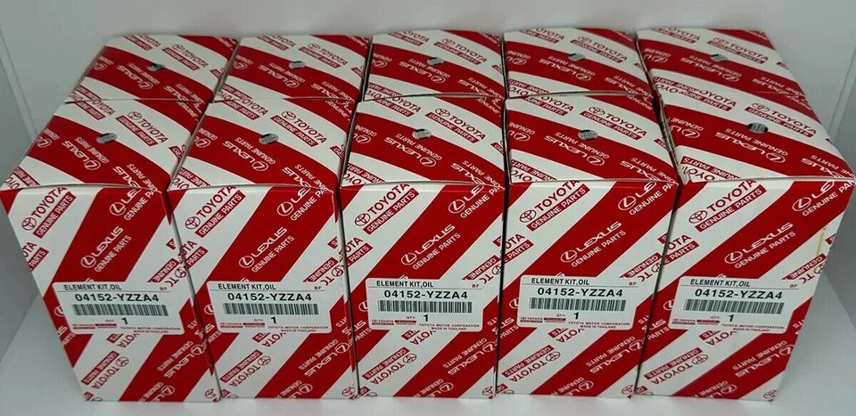 10 pcs OEM Toyota Oil Filters 04152-YZZA4 - Image 1 of 1