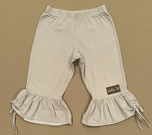 MATILDA JANE A Wonderful Parade DAYDREAMER Capri Tan Dot Ruffles Size 6 - Picture 1 of 5