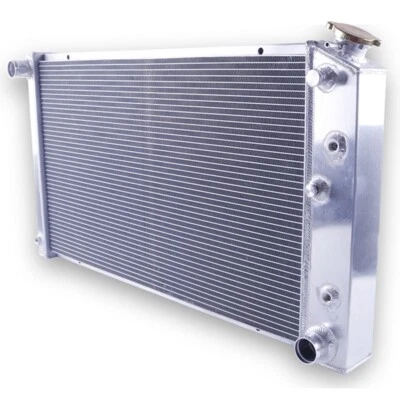 1967-1977 Pontiac Grand Prix GTO LeMans Cutlass 7.4 454 3 Row Aluminum Radiator - Изображение 1 из 4