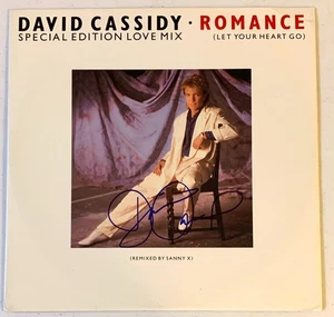 David Cassidy “Romance” Record Album LP Beckett Authentic - Picture 1 of 2