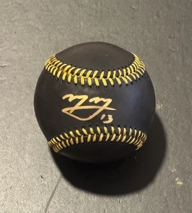 MANNY MACHADO SAN DIEGO PADRES FIRMADO NEGRO MAJOR LEAUGE BÉISBOL BECKETT BAS - Imagen 1 de 3