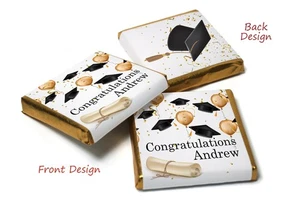 Graduation Chocolates - Personalised Favours - Chocolates Graduation Gifts - Picture 1 of 4