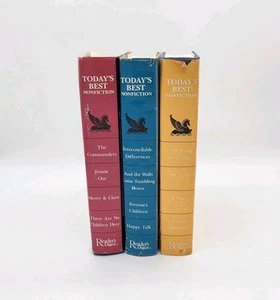 Reader’s Digest Today’s Best Nonfiction Lot 3 Books Commanders, Long Gray Line - Picture 1 of 15