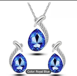 Earrings and necklace set . Mermaid Fashion - Picture 1 of 6