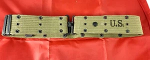m.S. US-Army Lochkoppel Pistol Belt M36 2.WW Lend Lease NASCO SFCO RMCO RKKA CA - Bild 1 von 8