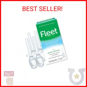 Fleet Laxatives, Liquid Glycerin Suppositories for Adult Constipation Relief, 7. - Picture 1 of 2