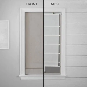Eclipse Kylie GREY 35” W X 64” L Cordless Blackout Cordless Roman Shades - Picture 1 of 5