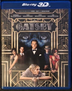 The Great Gatsby (3-disc Blu-ray 3D, Blu-ray & DVD) LIKE-NEW/PLAYS PERFECTLY!!! - Picture 1 of 1