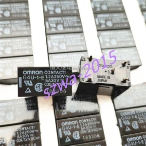 Relé G4U-1-E 12VDC 12V DC12V 5 pines 5A #D7* 1 pieza nuevo - Imagen 1 de 4