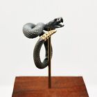 Animal Retro Alloy Ring Hip Hop Jewelry Silver Snake Ring Man Opening Ring