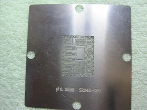 Plantilla de plantilla 8*8 SR04S móvil CPU i3-2310M Core I3-3217U SR0N9 BGA102 #F15 - Imagen 1 de 4