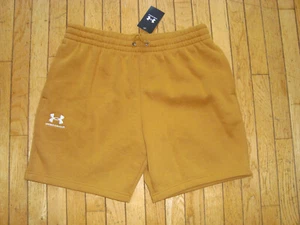 UNDER ARMOUR WAIST DRAWSTRING LOOSE FLEECE SWEAT SHORTS MEN'S SIZE XL BNWT@$50 - Picture 1 of 16