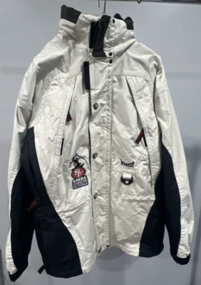 RARE Marker San Francisco 49ers Celebrity Ski Classic Winter Coat Olympics Large - Image 1 of 4