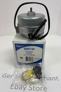 Motore ventola condensatore frigorifero SM0740 4200740 nuovo OEM originale - Foto 1 di 5