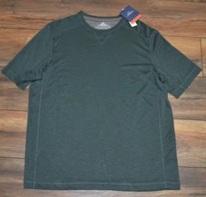 The Adventure Tee Croft & Barrow Dark Spruce Performance T-Shirt Wicking UPF 15 - Picture 1 of 1