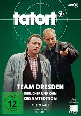 Tatort - Team Dresden - Gesamtedition: Ehrlicher & Kain (Peter Sodann) [21 DVDs] - Bild 1 von 4