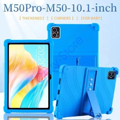 Anti-fall Soft Silicone Kickstand Tablet Case For Teclast M50HD/M50 Pro 10.1'' - Image 1 of 4