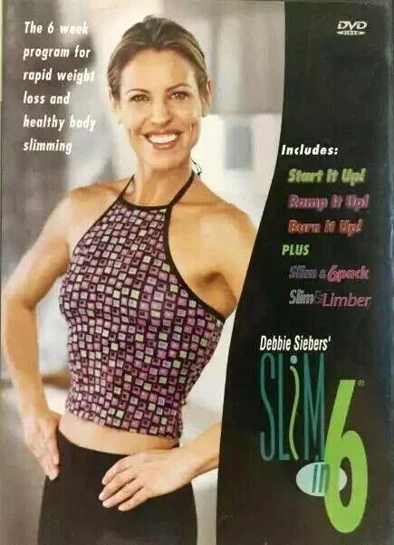 Debbis Siebers: Slim in 6 Workout (DVD, 2-Disc) *DISC ONLY* NO CASE NO TRACKING - Image 1 of 1