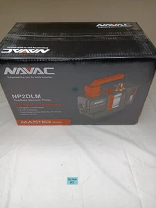 NAVAC NP2DLM Pompa per Aspirazione Senza Fili, 2cfm, Doppio Stadio, Brushless DC Mot - Foto 1 di 4