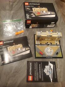 Lego Architecture 21029 Buckingham Palace Used Complete with Box/Instruction