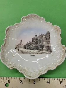 VINTAGE Husum City Germany china tray - Picture 1 of 2