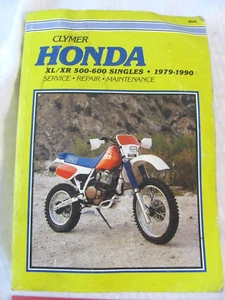 Clymer M339 Honda XL/XR 500-600 Singles 1979-1990 Service Manual - Picture 1 of 14