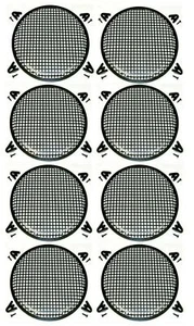 8 XP Audio 10" Subwoofer Metal Mesh Cover Waffle Speaker Grill Protect Guard DJ - Picture 1 of 1