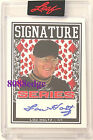 2022 Leaf Signature Auto: Lou Holtz #1/1 Nscc Autograph Hall Of Fame Head Coach