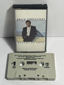 Bruce Springsteen - Tunnel Of Love Cassette Tape (1987 Columbia) VGC - Foto 1 di 10