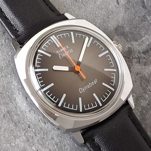 Serviced 1977 Timex Dynabeat Electric Men's Vintage Watch New Battery, Strap - Picture 1 of 21