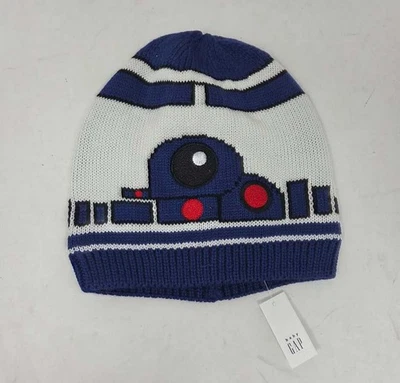Nuevo gorro de invierno para niños pequeños M/L bebé Gap Star Wars R2D2 Foto 1 de 4