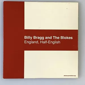 BILLY BRAGG AND THE BLOKES: England, Half-English CD 2002 Promo Advance Copy - Bild 1 von 3