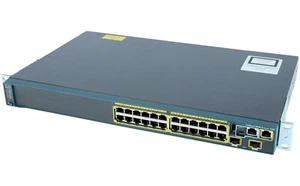 24-portowy przełącznik Cisco Catalyst WS-C2960S-24TD-L 2 porty 10G z 10G SFP - Zdjęcie 1 z 1
