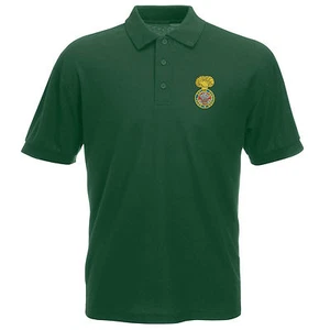 OFFICIAL Royal Welch Fusiliers Polo Shirt Embroidered Logo - Picture 1 of 10