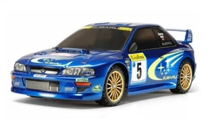 1:10 RC Clear Lexan Body Shell Subaru Impreza WRC with Rallye Monte Carlo decals - Picture 1 of 8