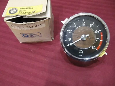 NOS BMW 2000C 2000CS VDO Tachometer 8000 RPM 1965 - 1969 - Image 1 of 4