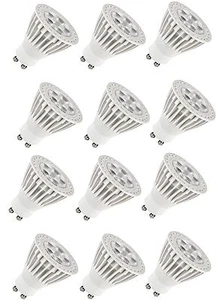 12pack TCP 5W GU10 LED Bulbs Energy Saving Warmglow 330lm~40W-50W Halogen Lights - Picture 1 of 6