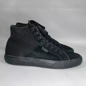 DC Men's Size 11 Manual Black High Top Sneakers - Picture 1 of 12