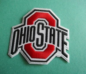 Ohio State Buckeyes New Iron-NCAA On Patch 3" x 3" - Picture 1 of 1