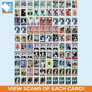 Tim Raines Lot 100 Baseball Cards Base Inserts Collection Parallels Oddball