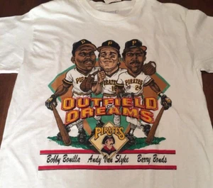 Barry Bonds Karikatur T-Shirt für Herren Damen Tee Größe S-234XL VN2268 - Bild 1 von 3