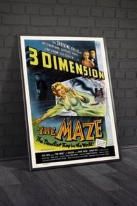 The Maze 1953 Movie Poster Framed - Picture 1 of 1